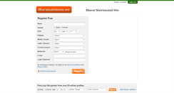 Desktop Screenshot of bharatmatrimony.net