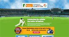 Desktop Screenshot of cricket.bharatmatrimony.com